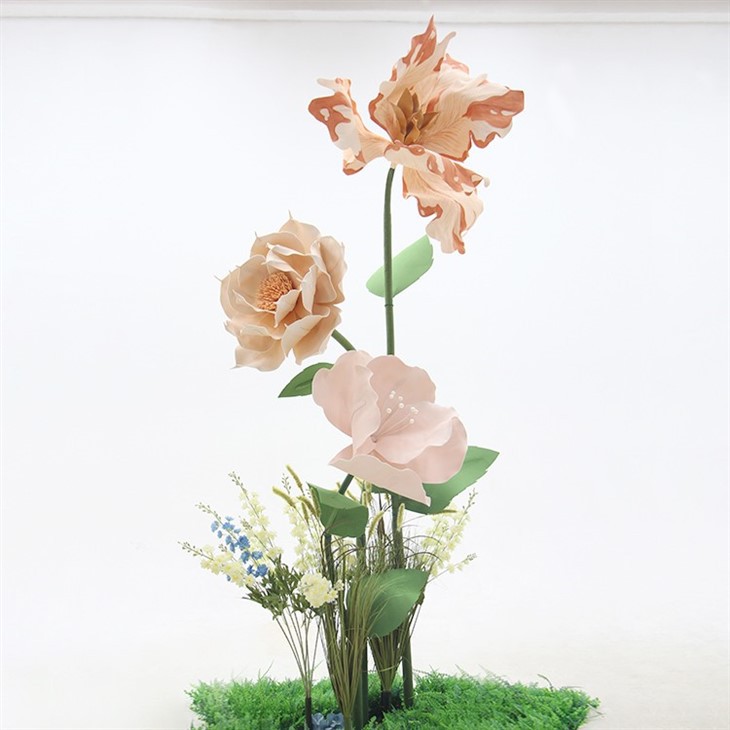 Gigantische schuimpapiercombinatie