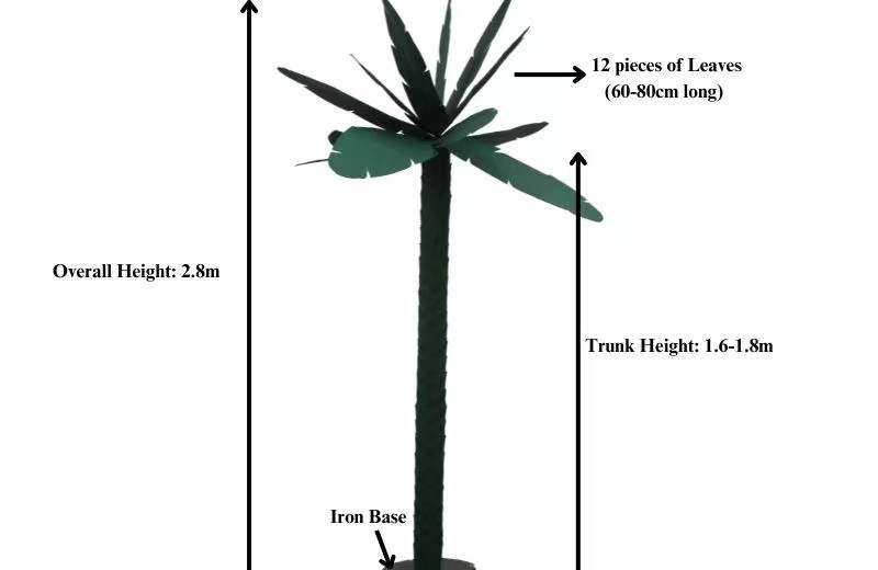 Paper Coconut Trees Paper Coconut Trees